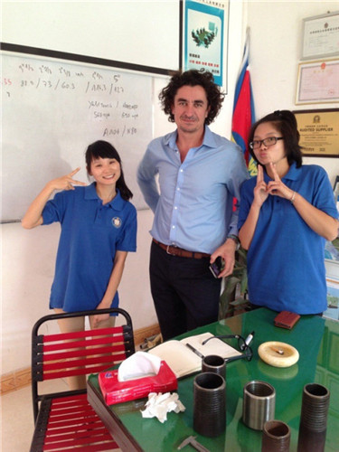 法國(guó)客戶(hù)-機(jī)械設(shè)備質(zhì)量?jī)?yōu)良！